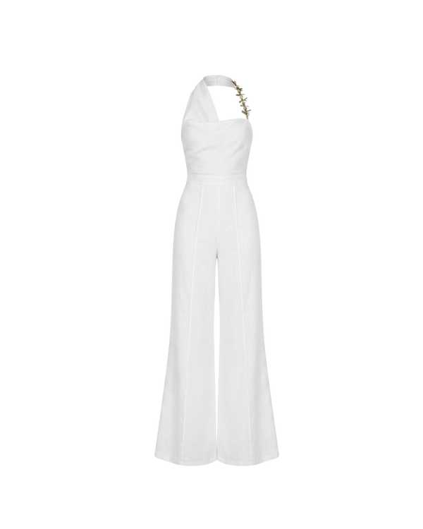 ZANE JUMPSUIT IVORY