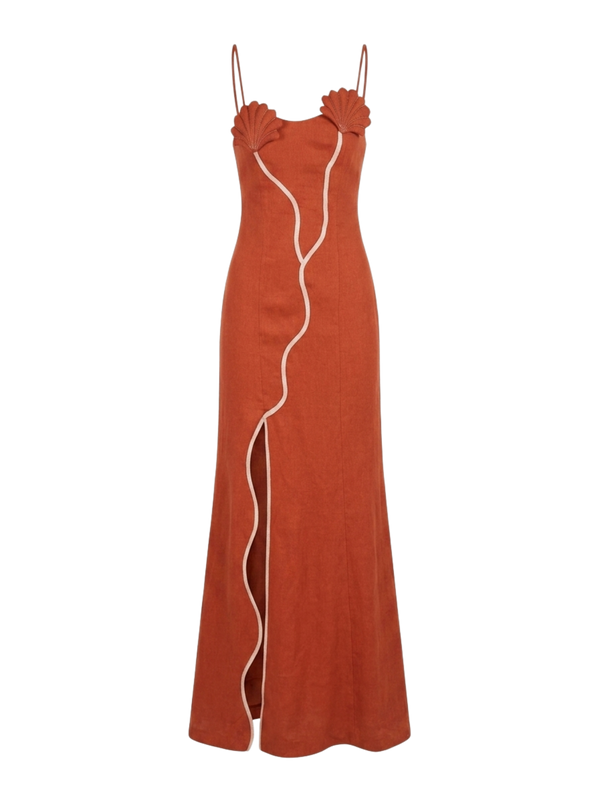 ANTONIA DRESS SUNSET ORANGE