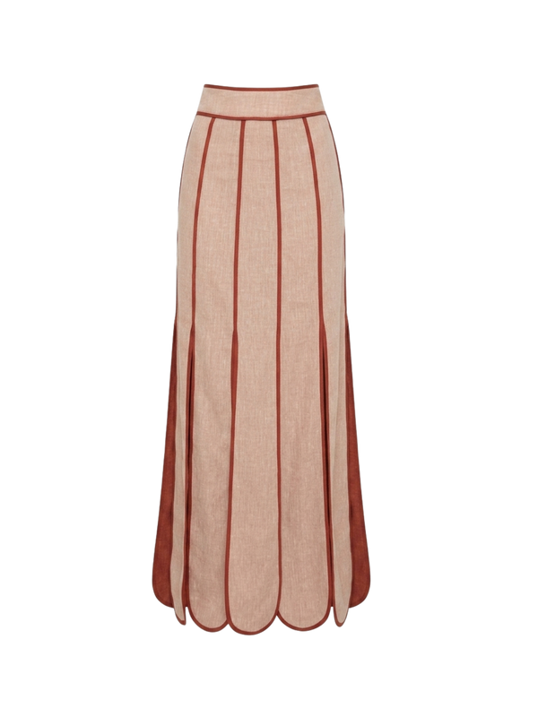 CETINA SKIRT APRICOT ORANGE