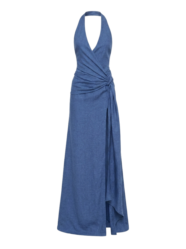 DUA DRESS DEEP SEA BLUE