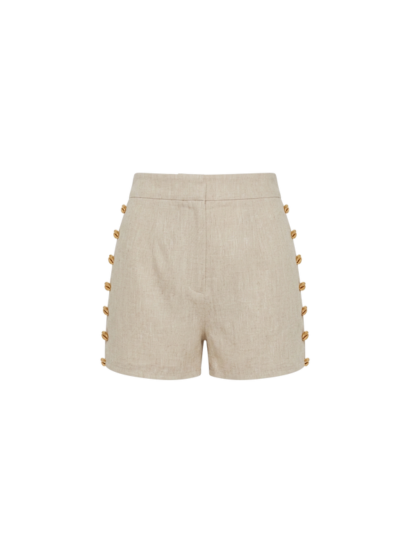 EDA SHORT BEIGE MELANGE