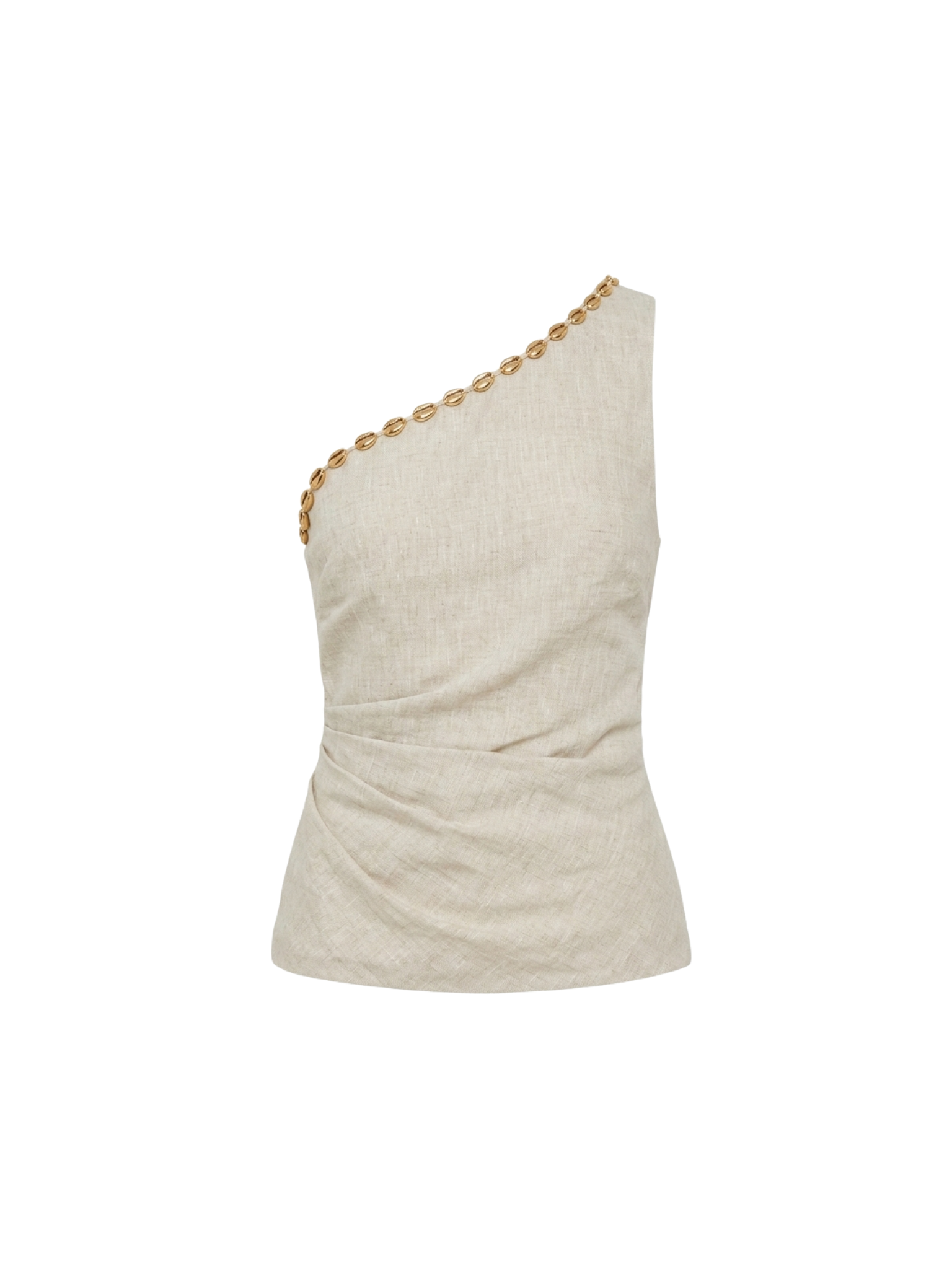 EDA TOP BEIGE MELANGE