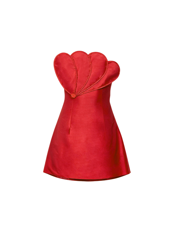 JACKSON DRESS CARMINE RED