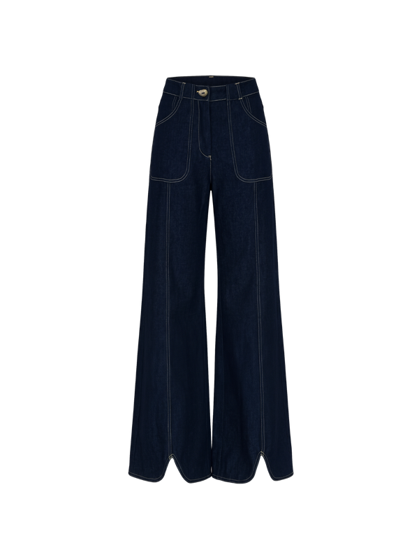 JOSEFA JEAN DARK BLUE DENIM