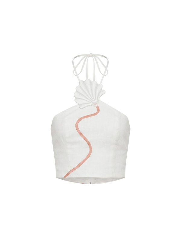 LEIA TOP IVORY