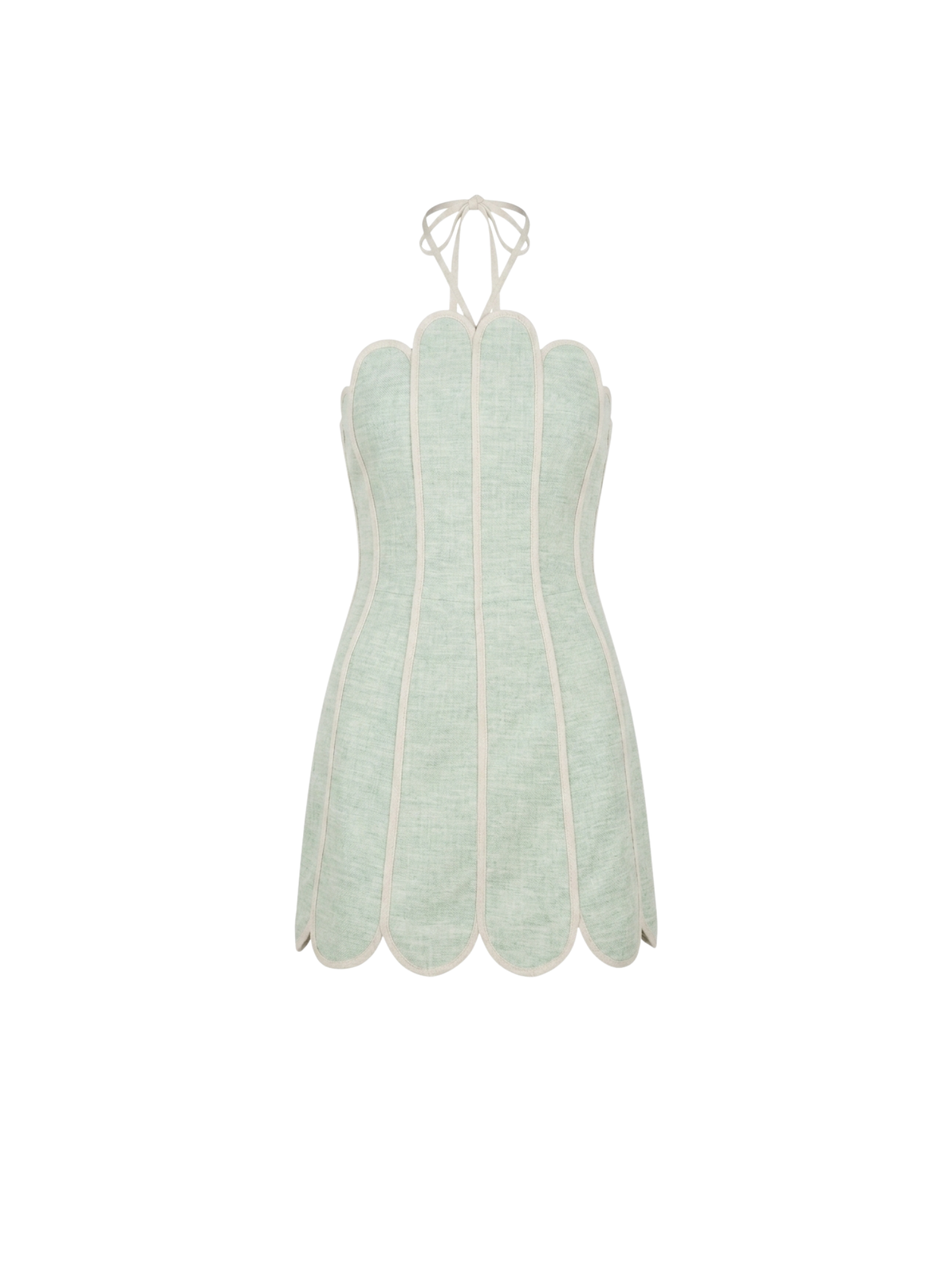 LENNY DRESS SEAFOAM GREEN