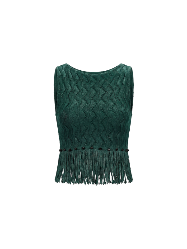 LORENZO TOP OLIVE GREEN