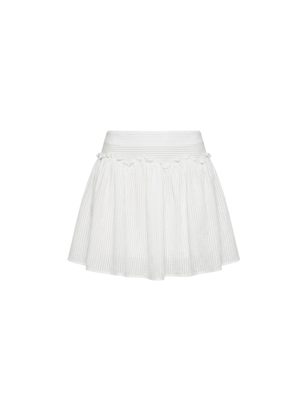LOTUS SKIRT IVORY
