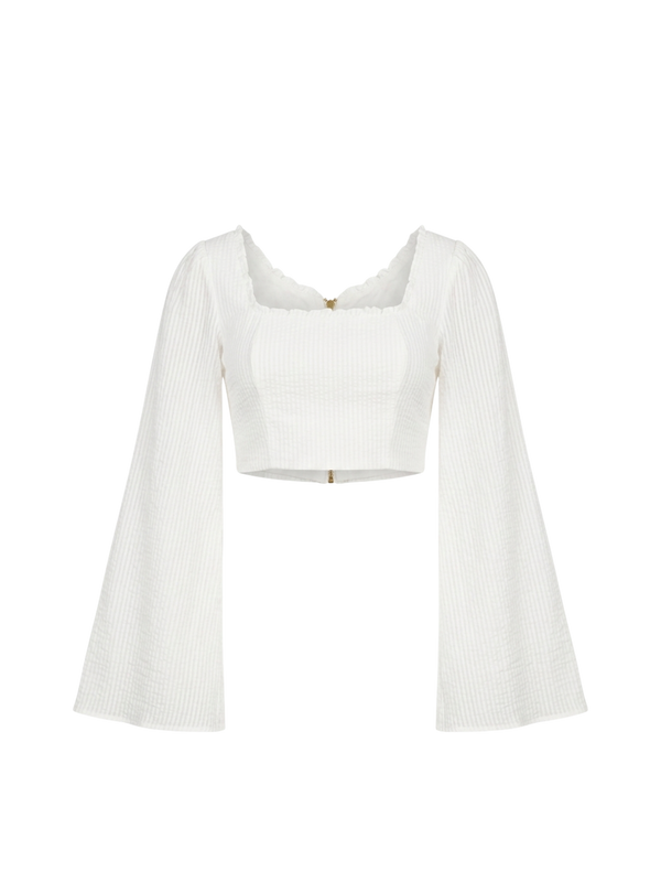 LOTUS TOP IVORY