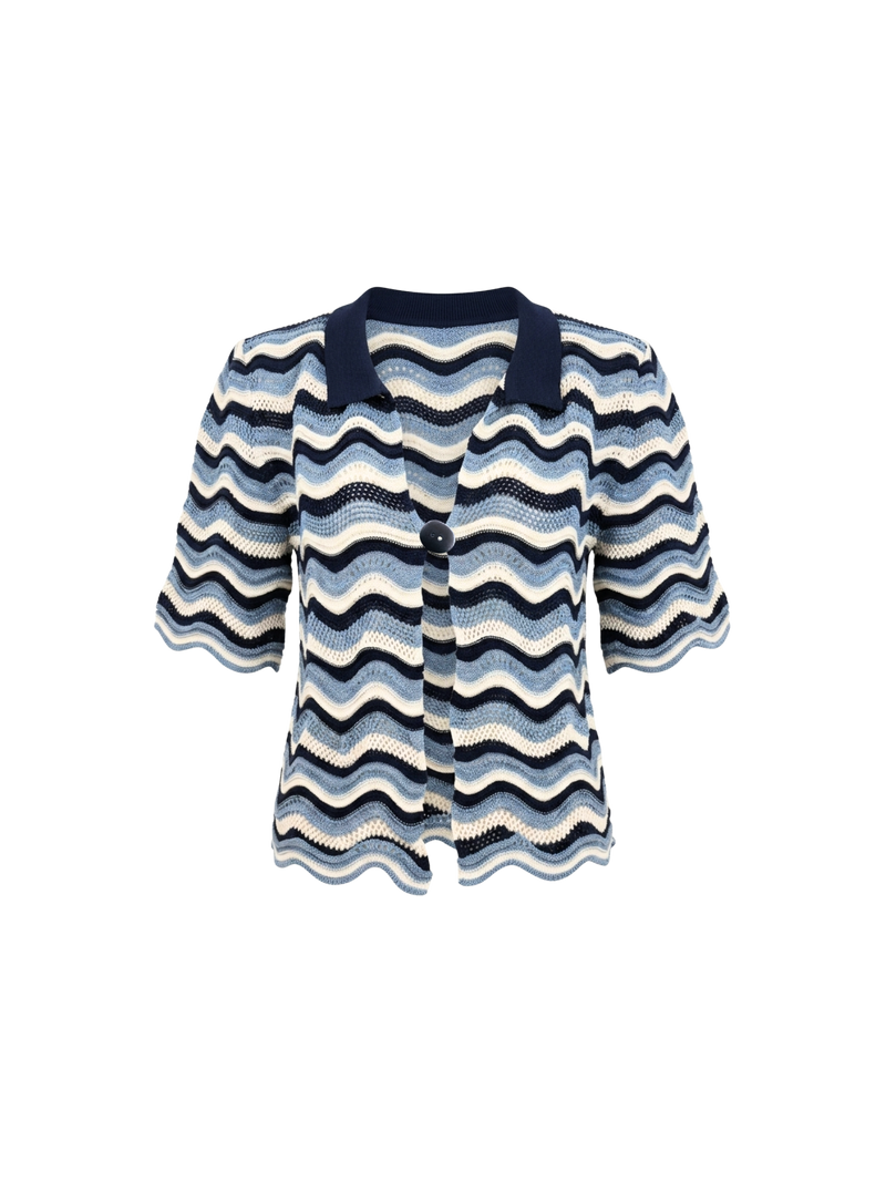 MARTINA TOP BLUE STRIPES