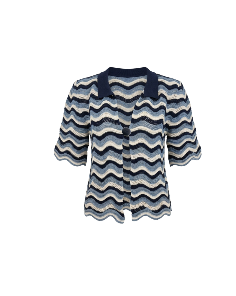 MARTINA TOP BLUE STRIPES