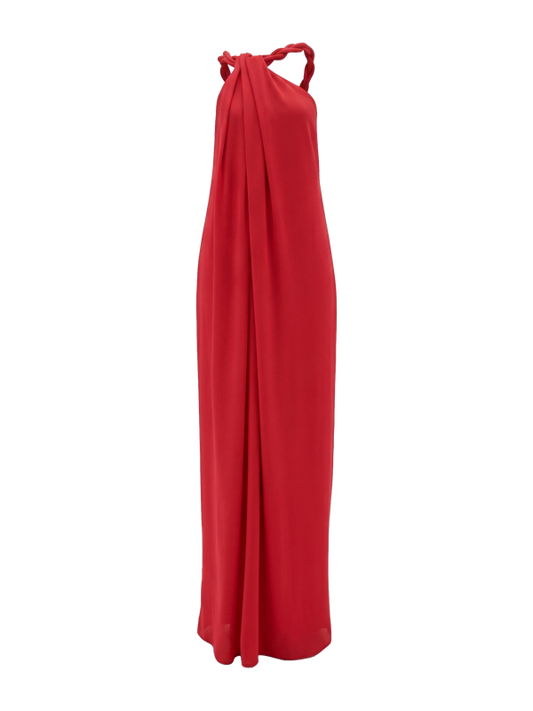 MONTANA DRESS CARMINE RED