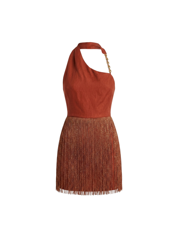 PALMER DRESS SUNSET ORANGE