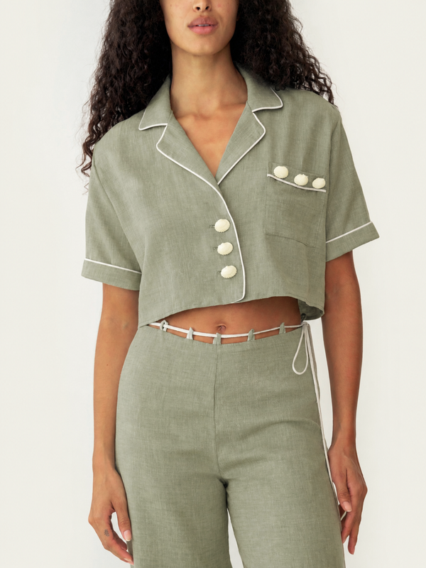 SONDA SHIRT SEAFOAM GREEN