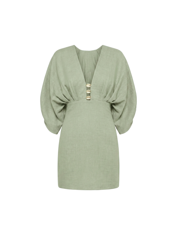 ABELLA DRESS SEAFOAM GREEN