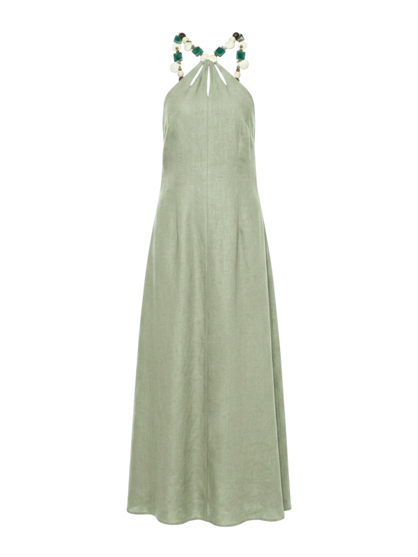 DAKOTA DRESS SEAFOAM GREEN