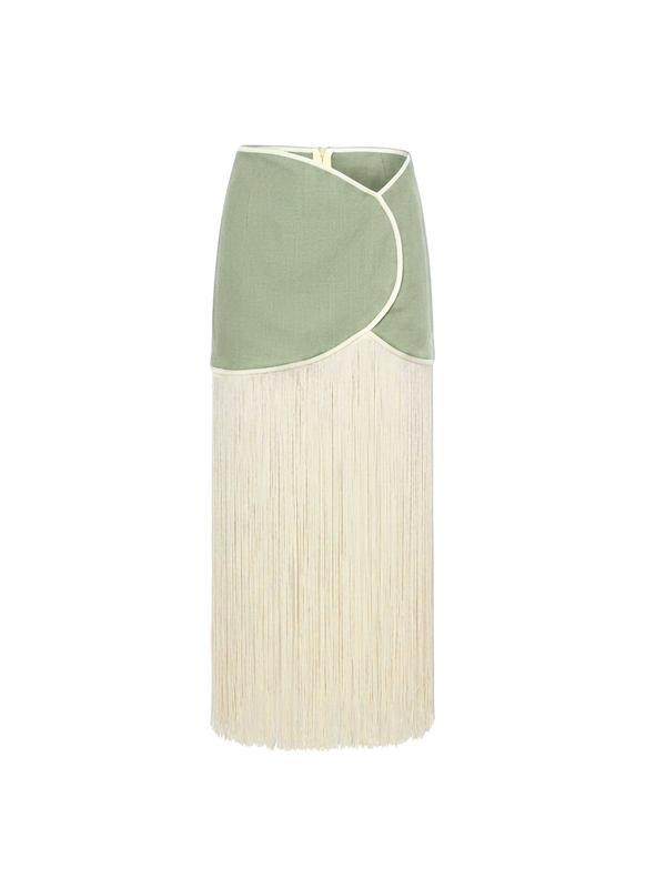 JOELLE SKIRT SEAFOAM GREEN