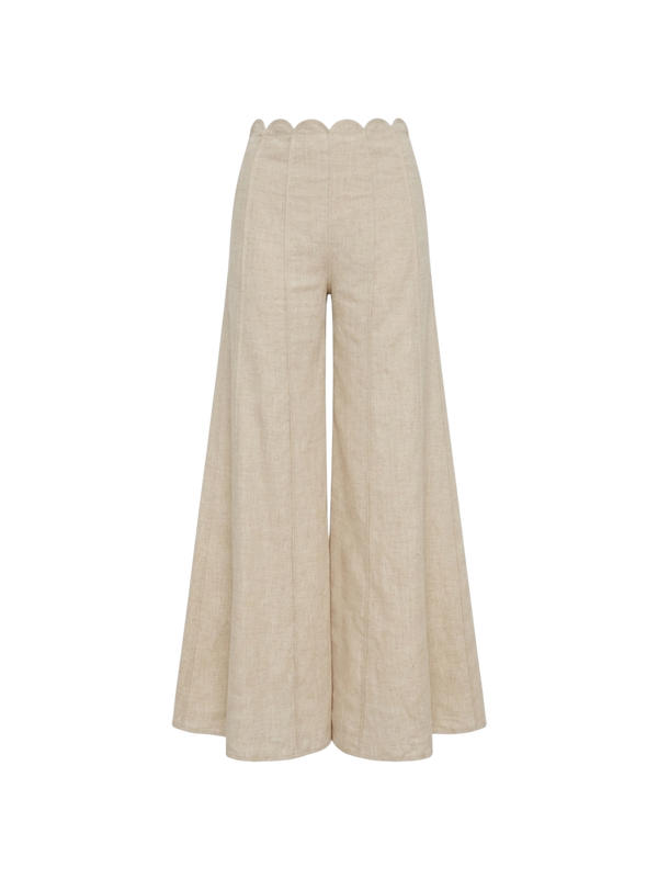 SARIAH PANT BEIGE MELANGE