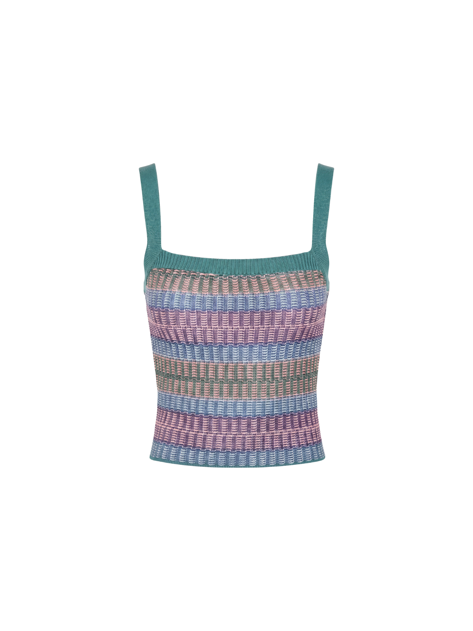 TANYA TOP (CRMLTA BLUE/VIOLET STRIPE